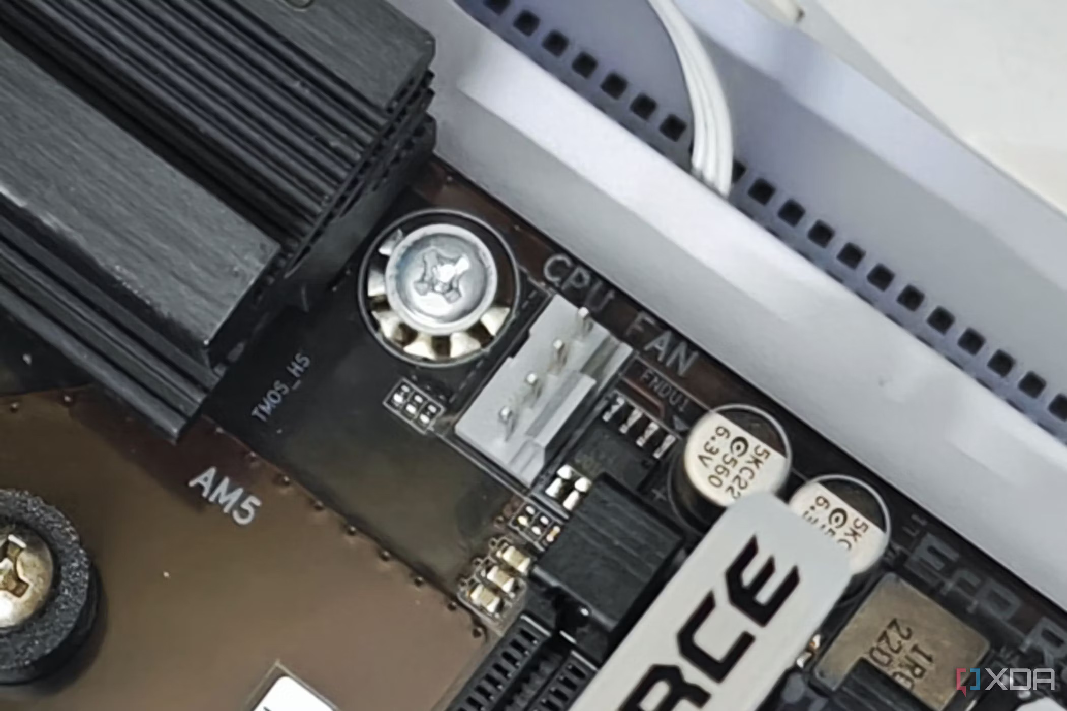 how to find PWM header on motherboard