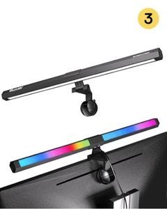rgb monitor light bar