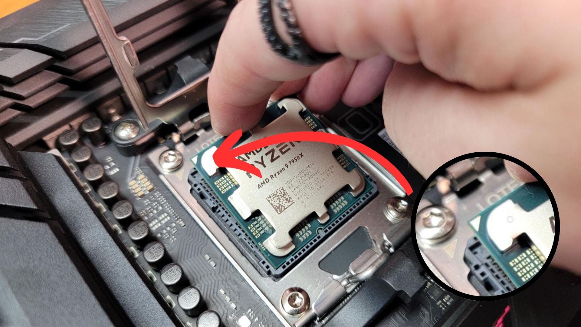 how to install AMD cpu