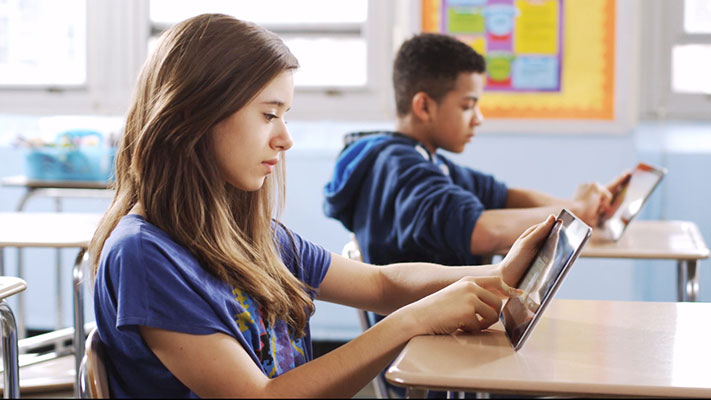 tablets in school