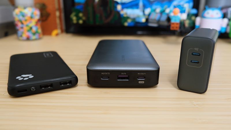portable charger ports