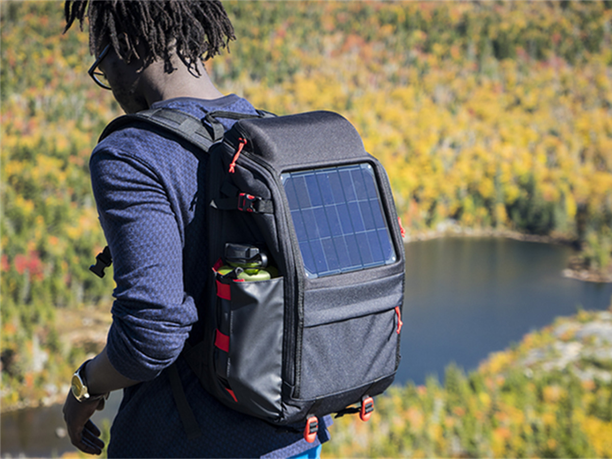 voltaic system array solar backpack